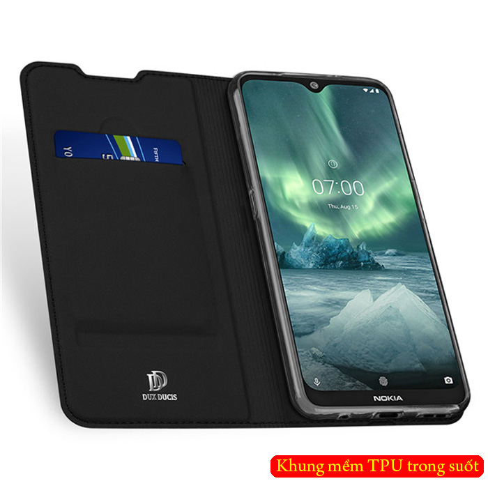 Bao da Nokia 7.2 Dux Ducis Skin khung mềm - siêu mỏng - siêu mịn 2