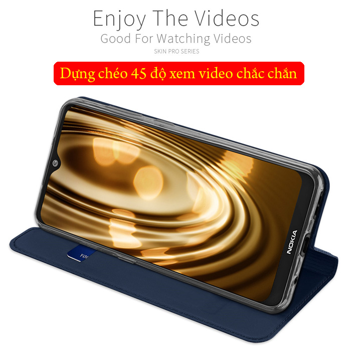Bao da Nokia 7.2 Dux Ducis Skin khung mềm - siêu mỏng - siêu mịn 3