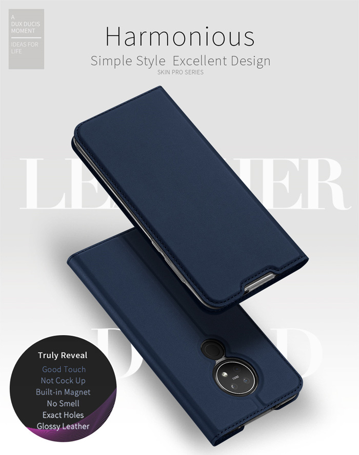 Bao da Nokia 7.2 Dux Ducis Skin khung mềm - siêu mỏng - siêu mịn 4