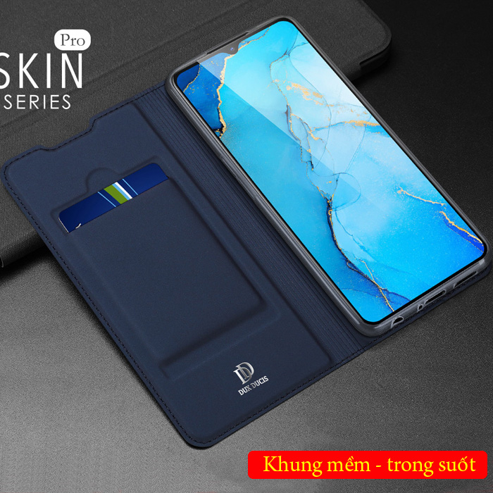 Bao da Oppo A91 Dux Ducis Skin khung mềm - siêu mỏng - siêu mịn 2