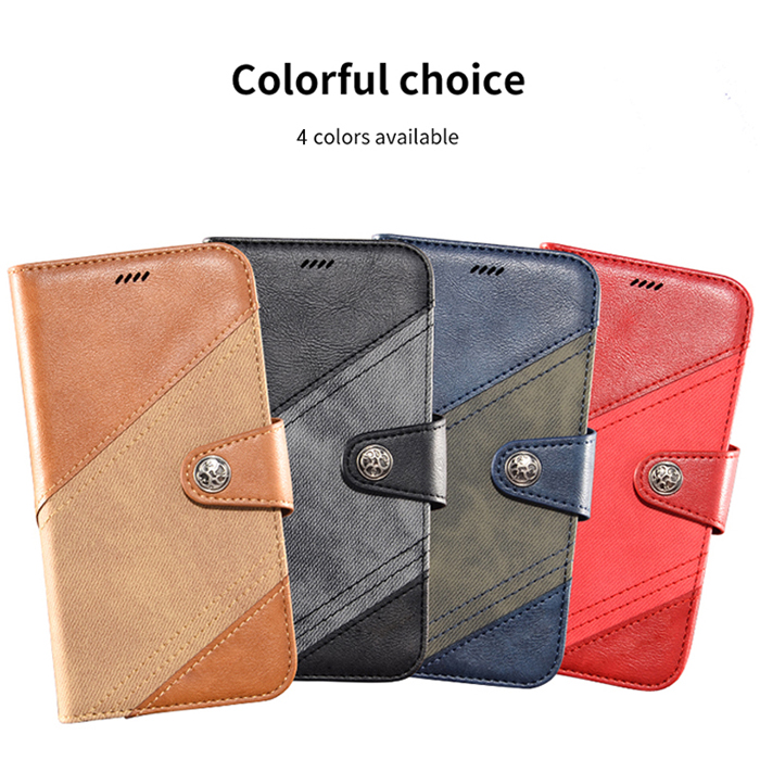 Bao da Oppo A9 2020 LT Wallet Retro dạng ví - khung mềm 1