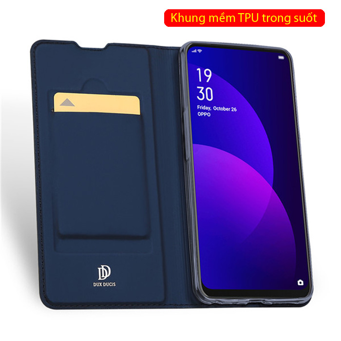 Bao da Oppo F11 Pro Dux Ducis Skin khung mềm - siêu mỏng - siêu mịn 2