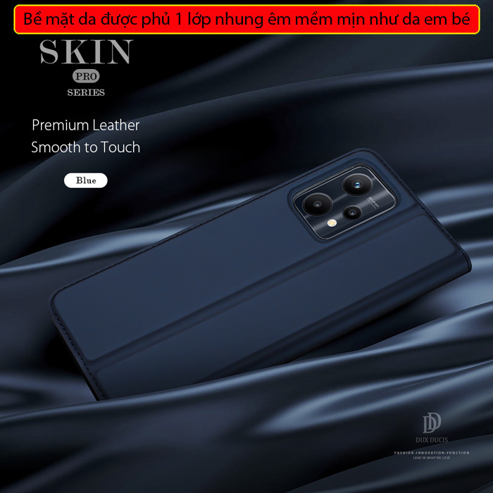 Bao da Realme 9 Pro Plus 5G Dux Ducis Skin siêu mỏng mềm mịn 4