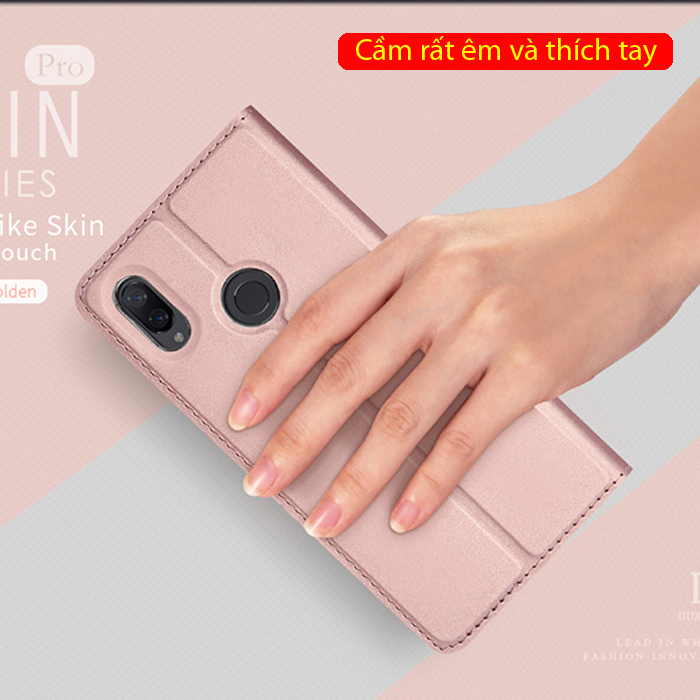 Bao da Redmi Note 7 Pro Dux Ducis Skin khung mềm - siêu mỏng - siêu mịn 1