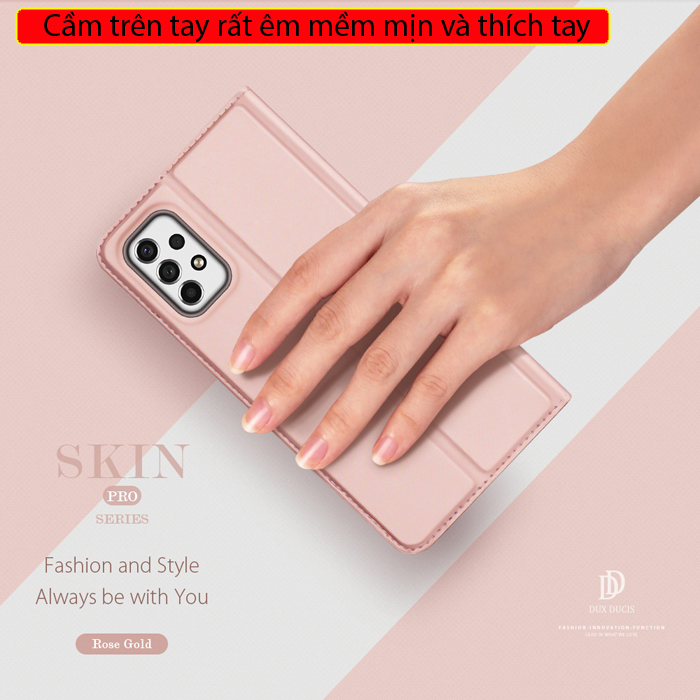 Bao da Samsung A53 5G Dux Ducis Skin siêu mỏng - Êm - Mềm - Mịn 1