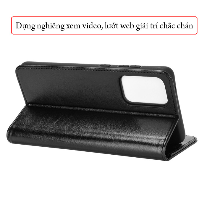 Bao da Samsung A52 5G LT Wallet Leather dạng ví đa năng - khung mềm 2