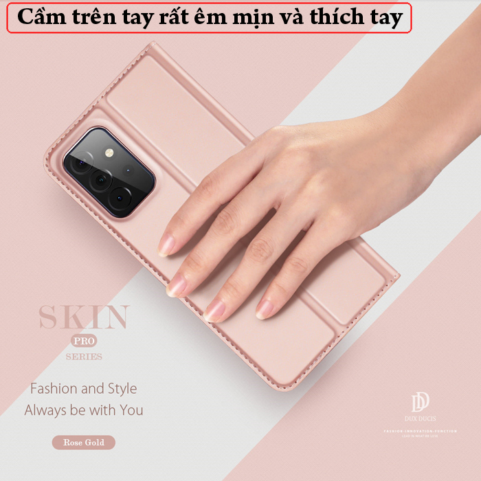 Bao da Galaxy A52 Dux Ducis Skin siêu mỏng - Êm - Mềm - Mịn 1