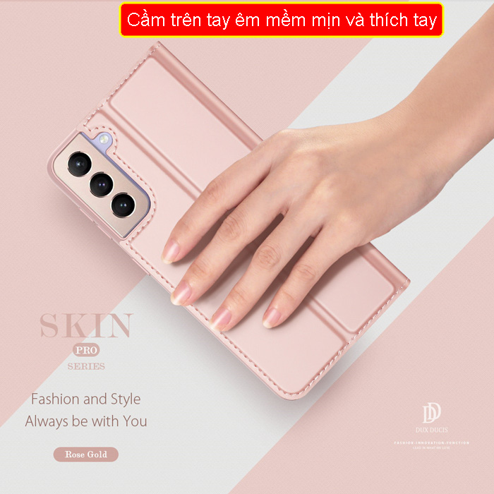 Bao da Samsung S21 Plus 5G Dux Ducis Skin siêu mỏng - Êm - Mềm - Mịn 1