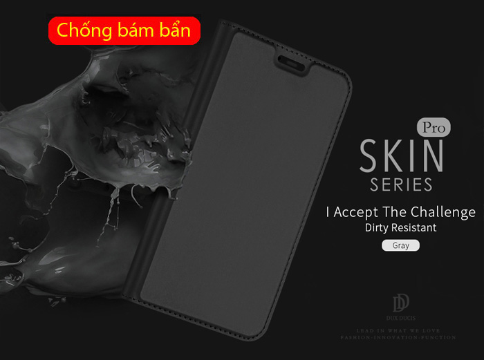Bao da Xiaomi Mi 8 Dux Ducis Skin siêu mỏng - khung mềm - mịn màng 3