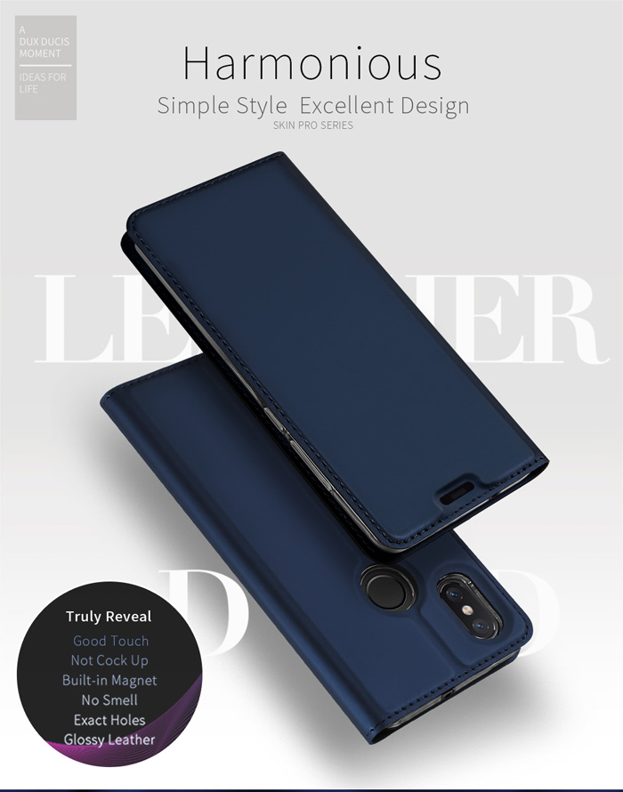 Bao da Xiaomi Mi 8 Dux Ducis Skin siêu mỏng - khung mềm - mịn màng 1