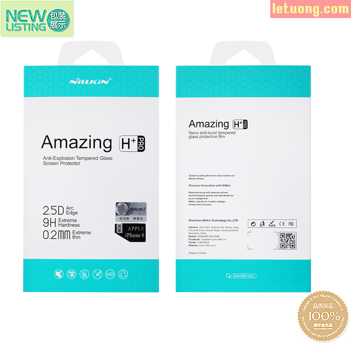 Kính cường lực Galaxy J7 2016 Nillkin Amazing H+ Pro 0,2mm 6