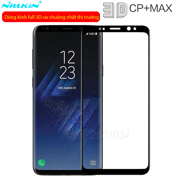 Kính cường lực Samsung Galaxy S9 Nillkin 3D CP+ Max full toàn màn hình 2