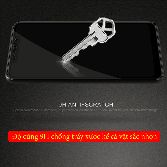 Kính cường lực Redmi Note 6 Pro Glass Full Cover 5D XỊN Cong theo màn hình 1