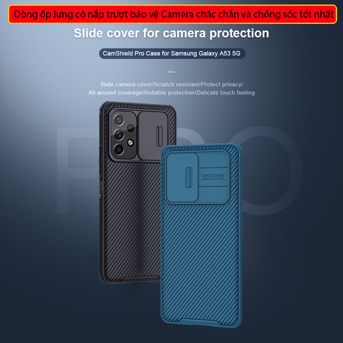 2 Mẫu ốp lưng Samsung Galaxy A53 chính hãng Nillkin chất lượng nhất - 1