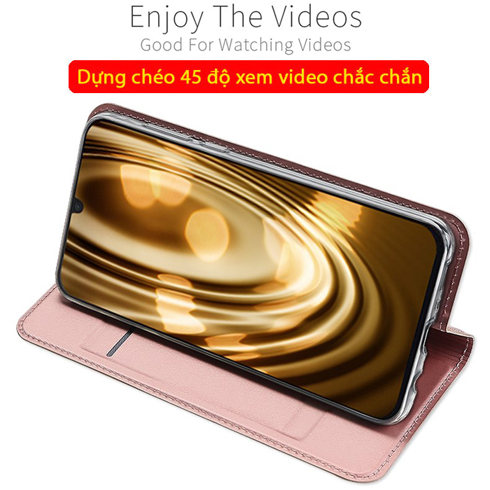 Bao da Galaxy A20 Dux Ducis Skin khung mềm - siêu mỏng - siêu mịn 3