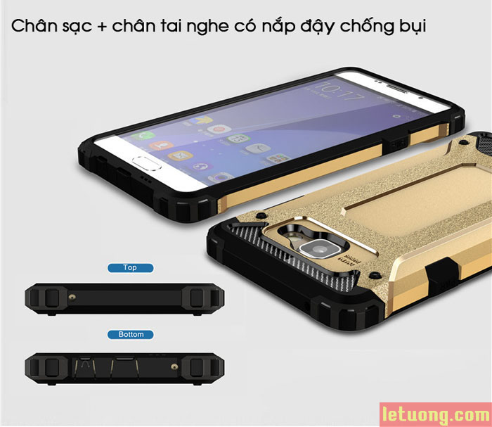 Ốp lưng Galaxy A3 2016 SGP Tough Tech Armor hầm hố, rất ngầu 3