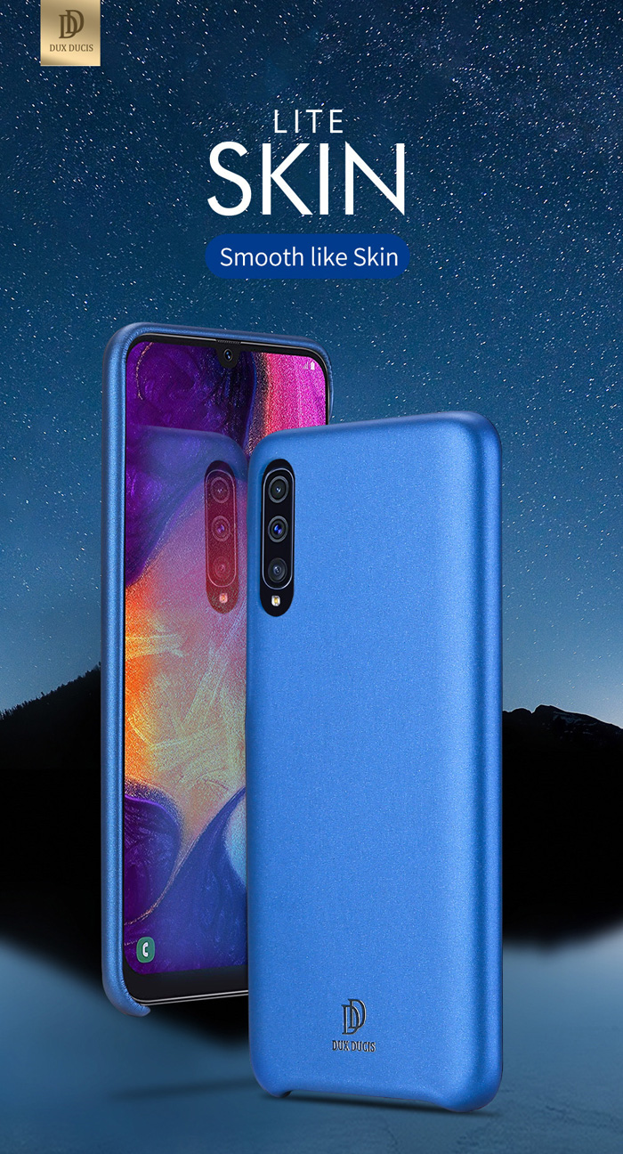 Ốp lưng Galaxy A30s / A50 Dux Ducis Skin Lite lưng da mềm mịn 1