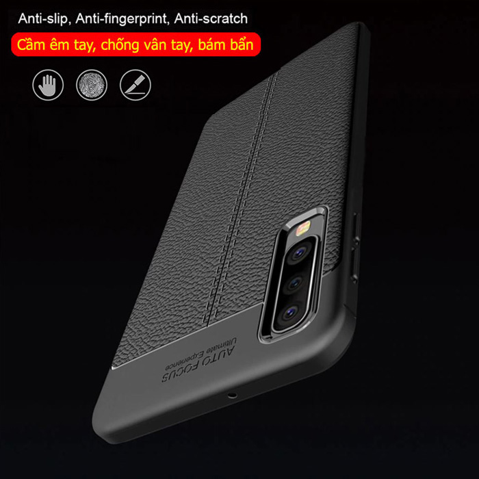 Ốp lưng Galaxy A30s  LT Leather Design Case vân da sang trọng 6