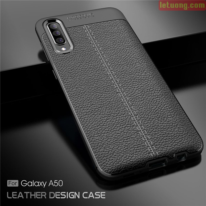 Ốp lưng Galaxy A30s  LT Leather Design Case vân da sang trọng 5