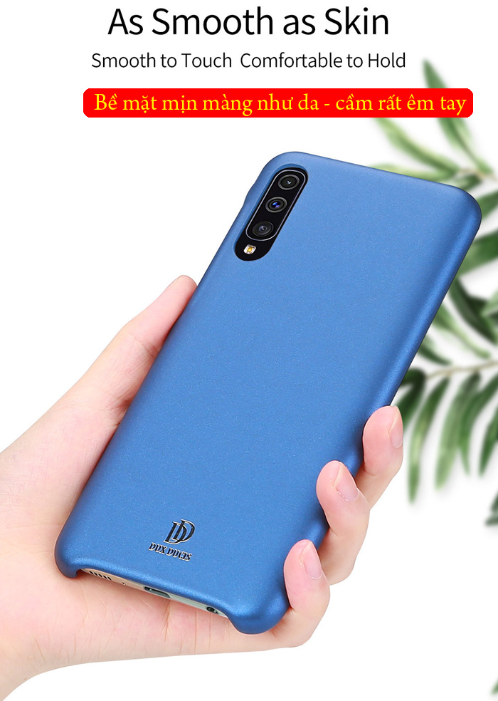 Ốp lưng Galaxy A50s / A50 Dux Ducis Skin Lite lưng da mềm mịn 10