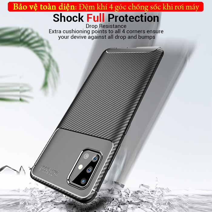 Ốp lưng Galaxy A51 LT Carbon Fiber Case chống bám vân tay 3