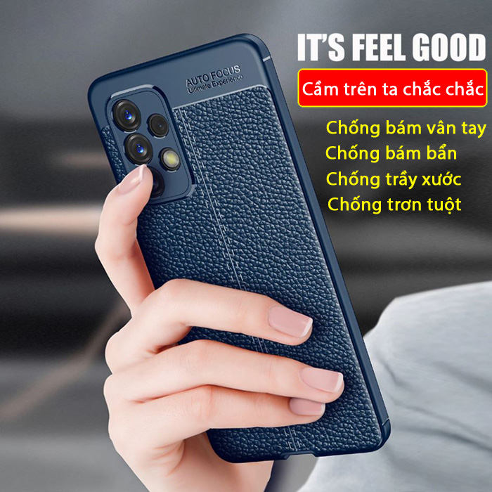 Ốp lưng Galaxy A53 5G LT Leather Design Case vân da sang trọng 1