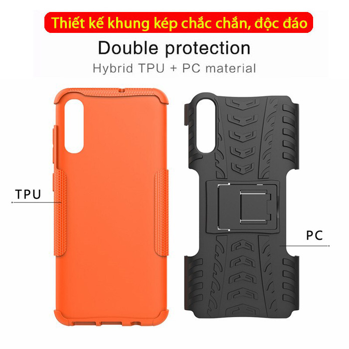 Ốp lưng Galaxy A70 LT Armor Special chống sốc - có chân chống 1