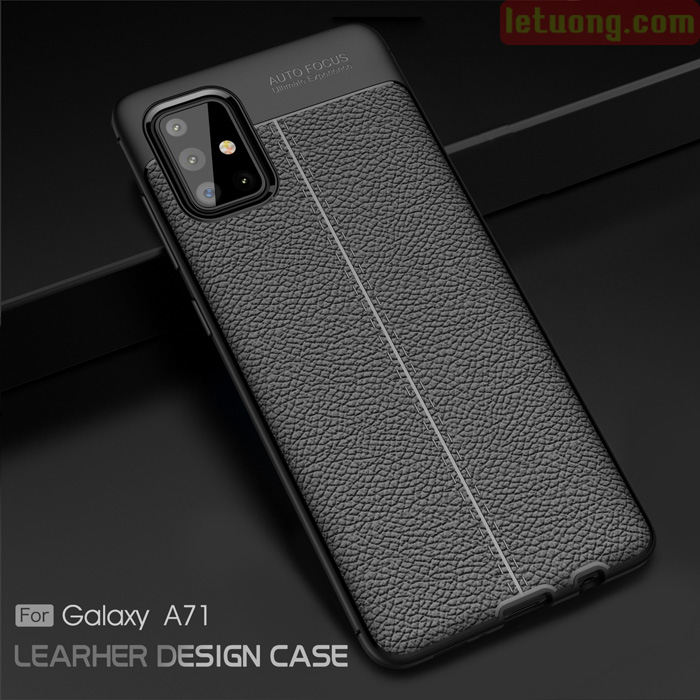 Ốp lưng Galaxy A71 LT Leather Design Case vân da sang trọng 6