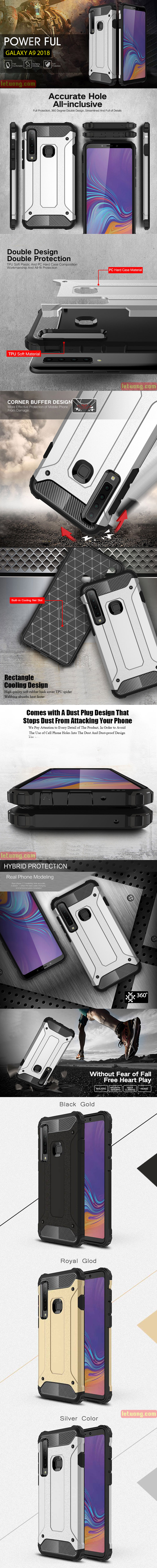 Ốp lưng Galaxy A9 2018 LT Tough Tech Armor chống sốc - cực ngầu 4