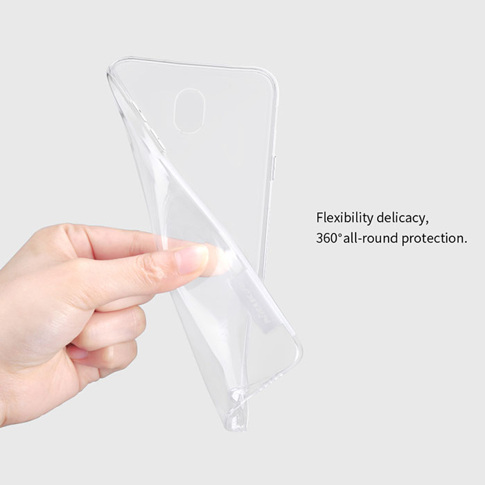 Ốp lưng Galaxy J7 Pro ( J7 2017 ) Nillkin Nature TPU trong suốt, nhựa mềm 2