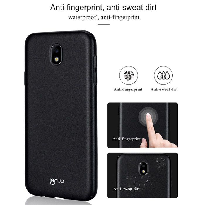 Ốp lưng Galaxy J7 Pro Lenuo Leshield Case 360 siêu mỏng lưng mịn 1