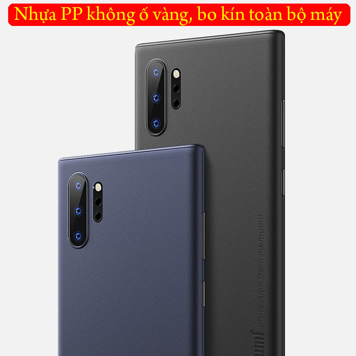 Ốp lưng Galaxy Note 10 Plus Memumi Ultra Thin 0,3 siêu mỏng 2