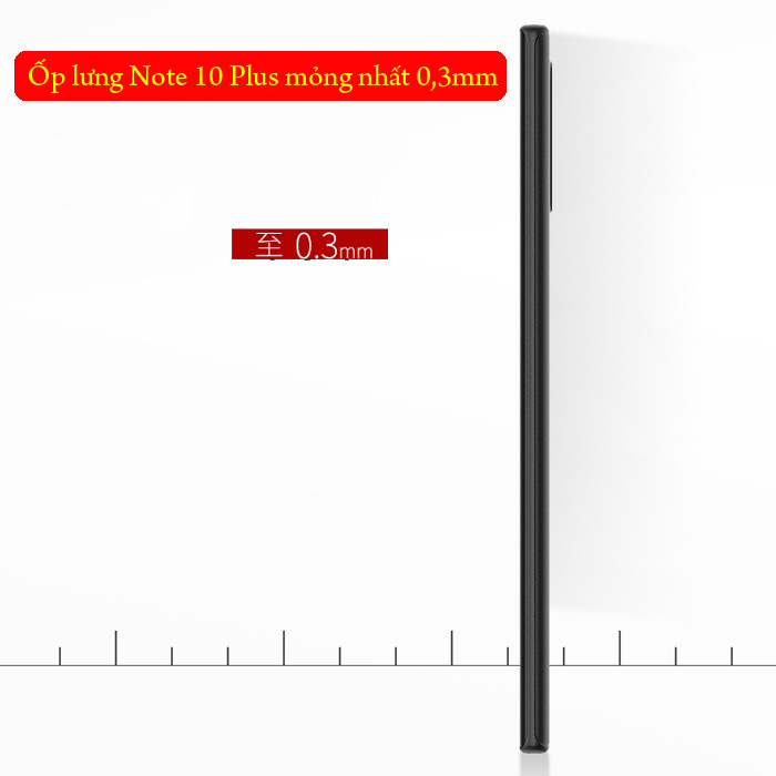 Ốp lưng Galaxy Note 10 Plus Memumi Ultra Thin 0,3 siêu mỏng 1