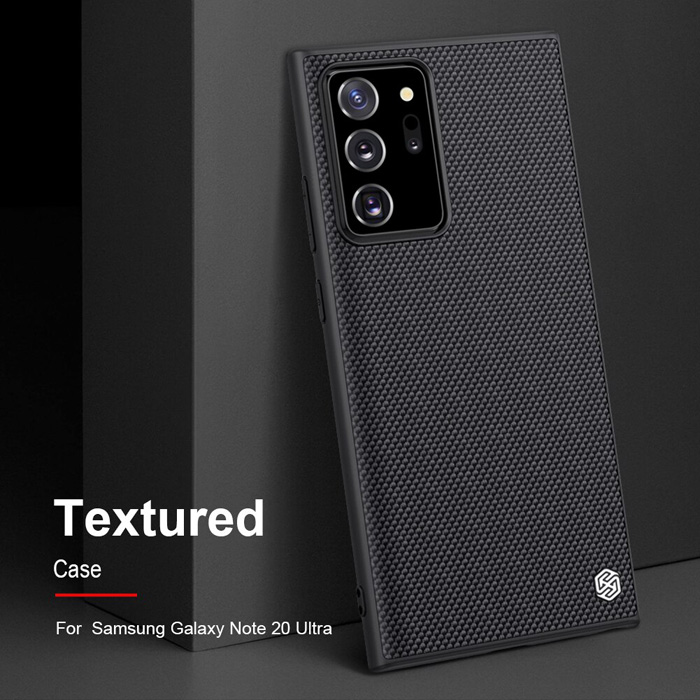 Ốp lưng Note 20 Ultra / 5G  Nillkin Texture 3D Case sợi Nylon siêu mỏng 4