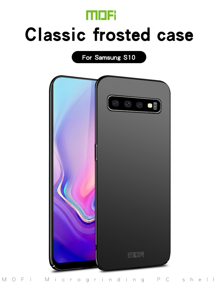 Ốp lưng Galaxy S10 Mofi Fitted Case 360 siêu mỏng, lưng mịn 3