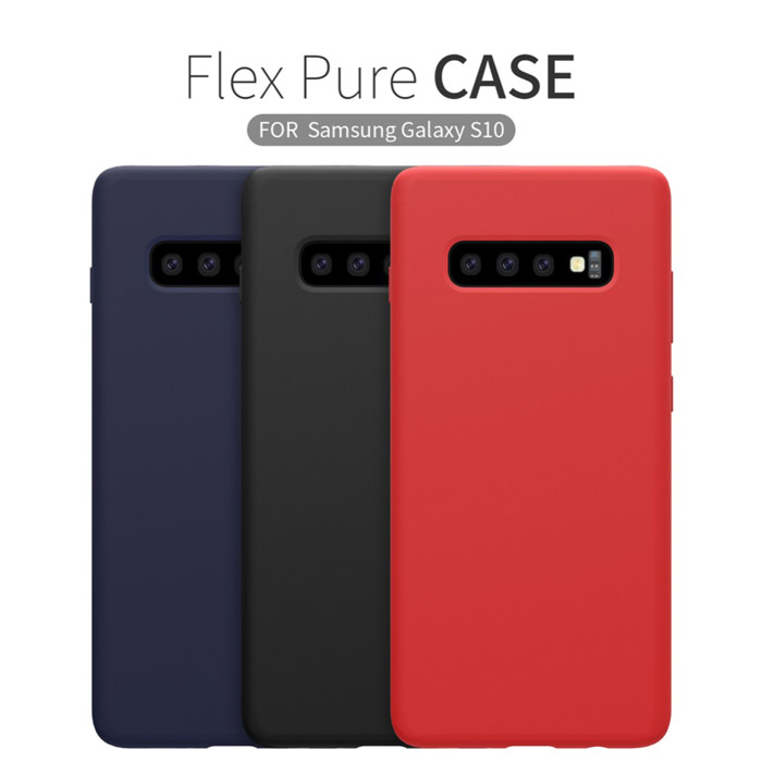 Ốp lưng Galaxy S10 Nillkin Flex Case Silicon lỏng mềm mịn 4