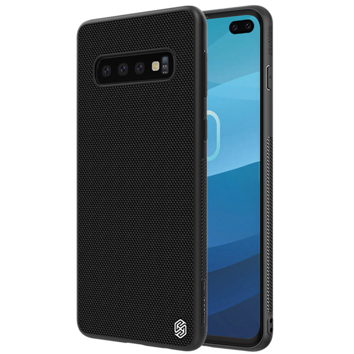 Ốp lưng Galaxy S10 Plus Nillkin Texture 3D Case sợi Nylon siêu mỏng 4