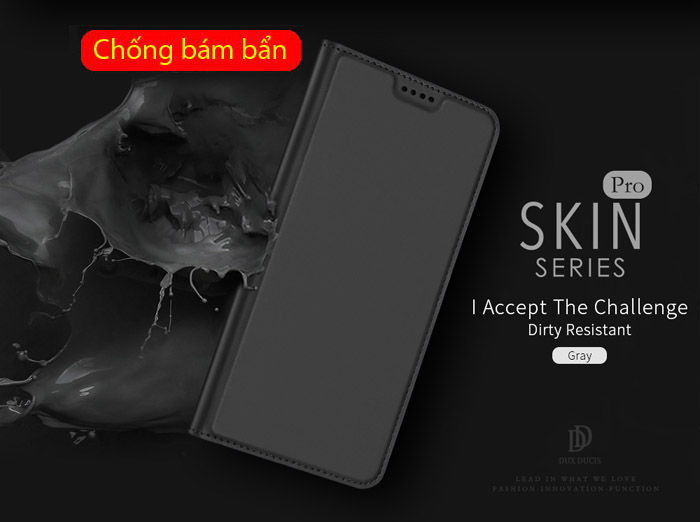Bao da Galaxy A6 2018 Dux Ducis Skin siêu mỏng - khung mềm - mềm mịn 3