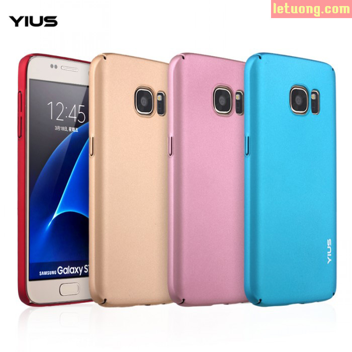 Ốp lưng Galaxy S7 Yius Case chính hãng mỏng gọn, lưng mịn 5