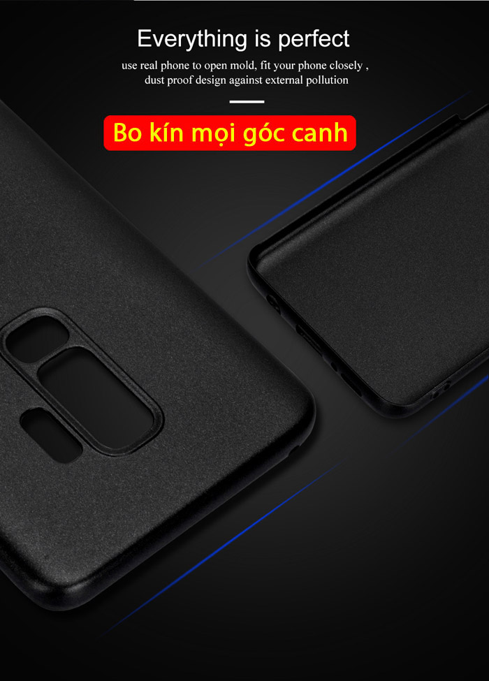 Ốp lưng Galaxy S9 Plus Lenuo Leshield Case siêu mỏng lưng mịn 2