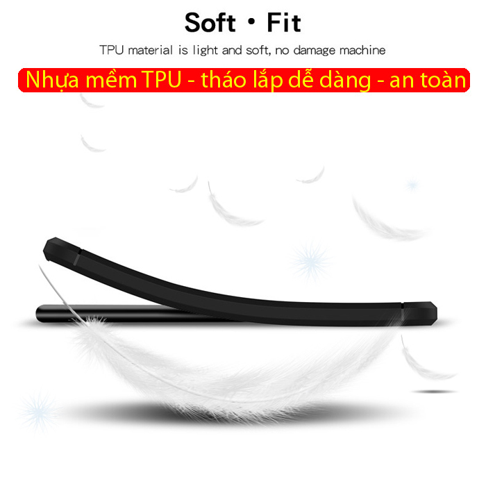 Ốp lưng Galaxy Note 10 Mofi Shen Du Carbon Fiber nhựa mềm - chống vân tay 2