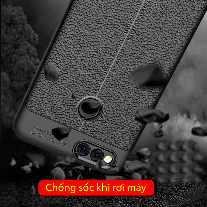 Ốp lưng Huawei Honor 7X LT Leather Design Case vân da sang trọng 3