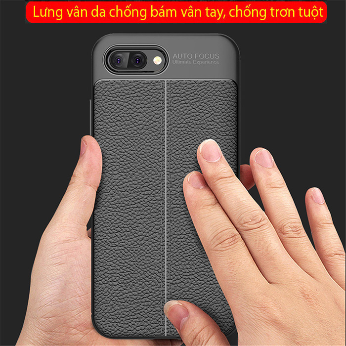 Ốp lưng Huawei Honor 10 LT Leather Design Case vân da - sang trọng 1