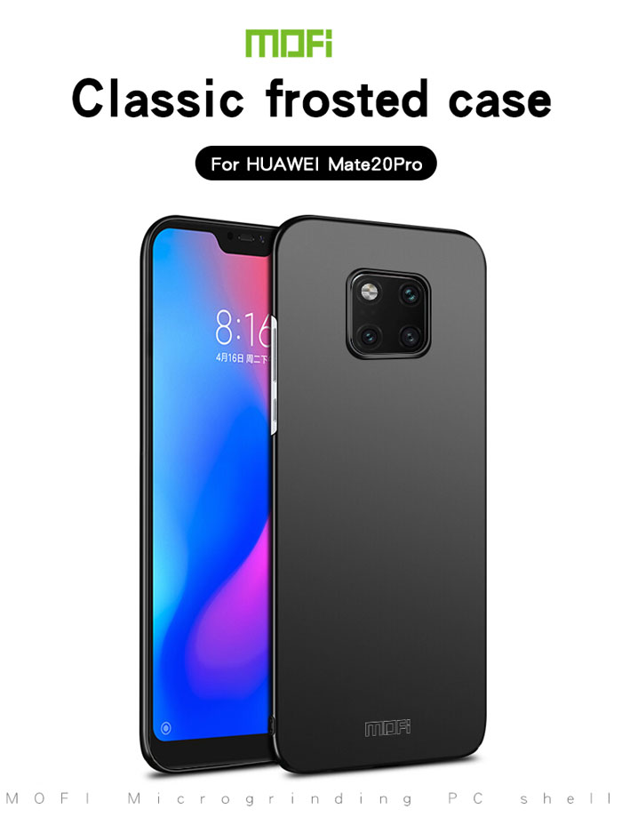 Ốp lưng Huawei Mate 20 Pro Mofi Fitted Case 360 siêu mỏng, lưng mịn 3