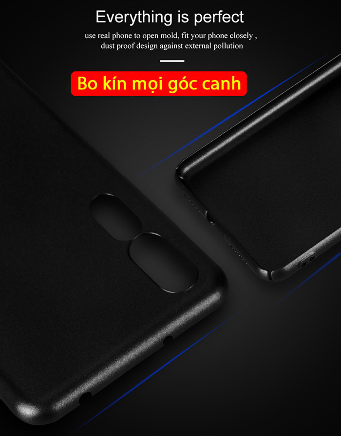 Ốp lưng Huawei P20 Pro Lenuo Leshield Case siêu mỏng, lưng mịn 2