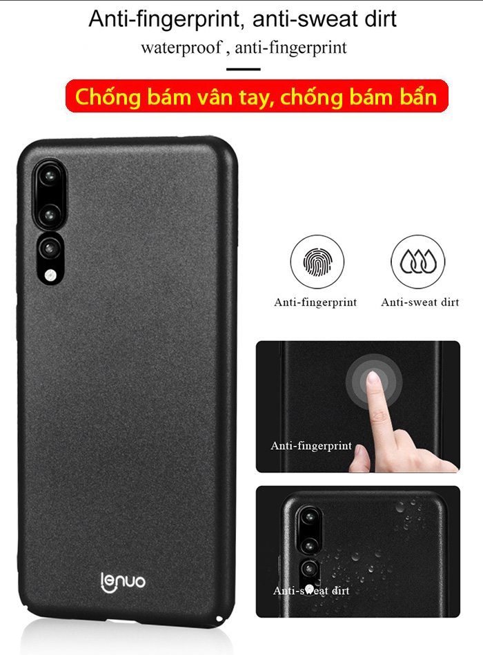 Ốp lưng Huawei P20 Pro Lenuo Leshield Case siêu mỏng, lưng mịn 1