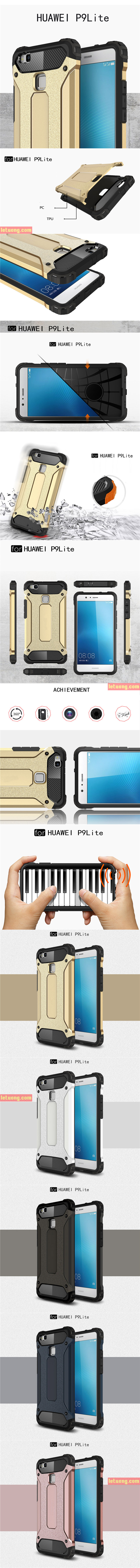 Ốp lưng Huawei P9 Lite LT Tough Tech Armor siêu chống sốc, hầm hố 8