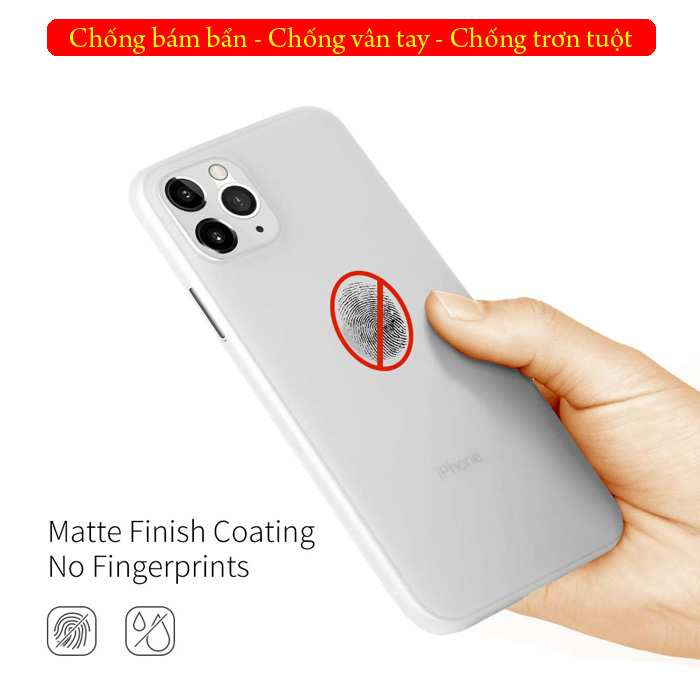 Ốp lưng iPhone 11 Pro Max Memumi Ultra Thin 0,3 siêu mỏng - siêu nhẹ 3