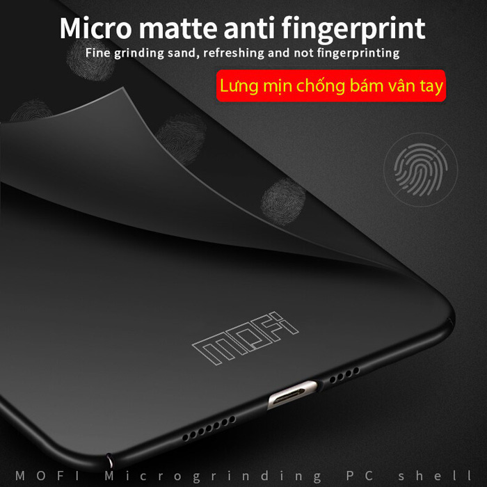 Ốp lưng iPhone 11 Pro Max Mofi Fitted Case 360 siêu mỏng, lưng mịn 1