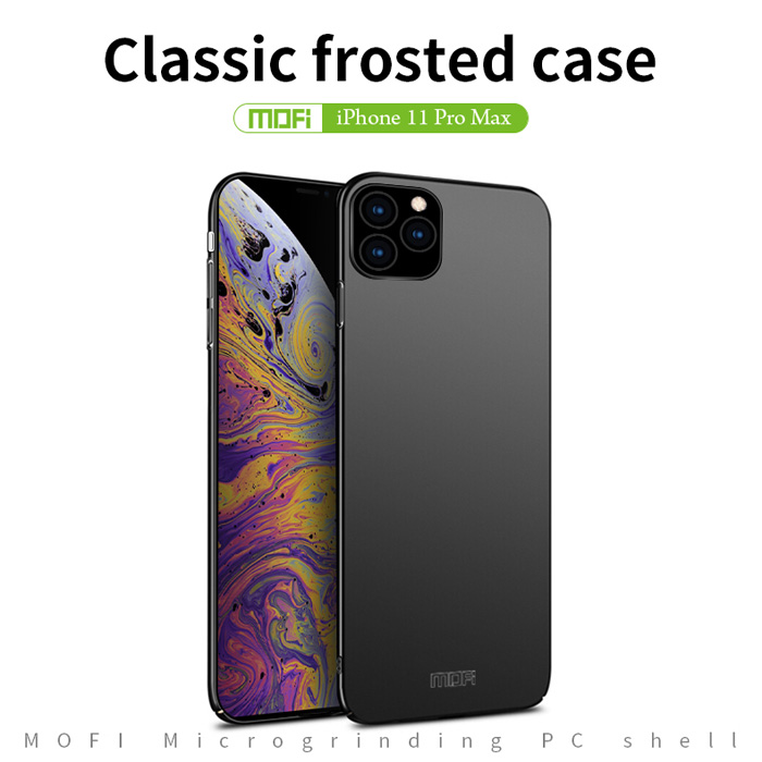 Ốp lưng iPhone 11 Pro Max Mofi Fitted Case 360 siêu mỏng, lưng mịn 3